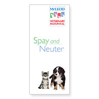 Download McLeod Vet Clinic's information on having your pet spay or neutered
