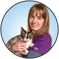 Jennifer Peters is one of the compasionate animal health technologists with the friendly staff at McLeod Vet Hospital.