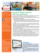 Mcleod Vet news letter. September 2012