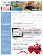 Mcleod Vet news letter. Winter 2012